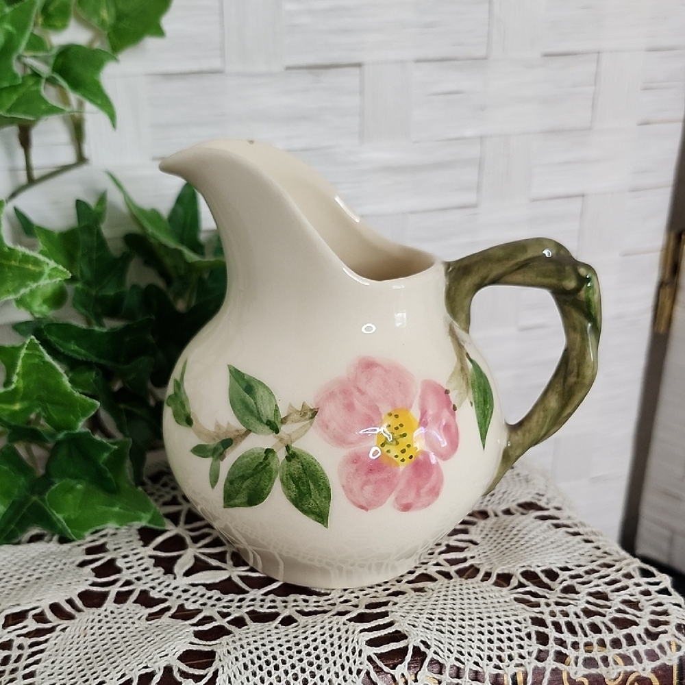 👉*VTG* FRANCISCAN WARE "DESERT ROSE" CREAMER ~USA BACKSTAMP ~EARTHENWARE